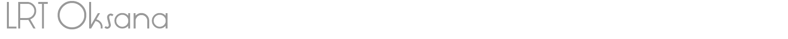 LRT Oksana font preview